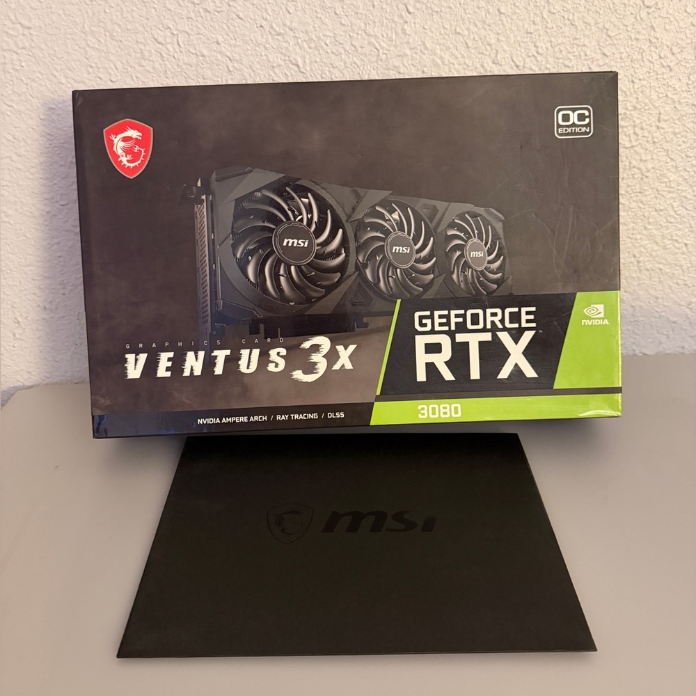 MSI GeForce RTX™3080 VENTUS 3X10G OC Graphics Card/Gigabyte P750GM+Power Supply - Picture 12 of 16